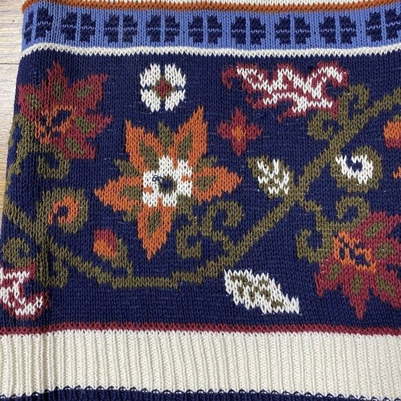 Vintage Beldoch Popper Sweater Vest Grandmacore Cottagecore USA - Picture 6 of 11